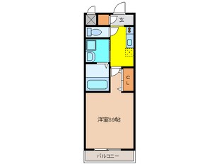 アヴァンセ　ナゴネの物件間取画像